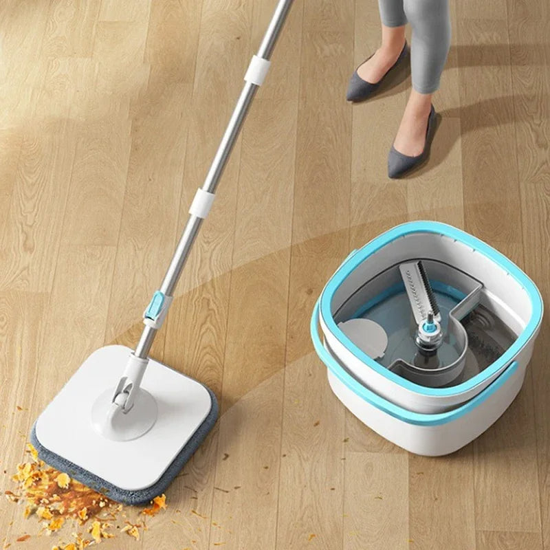 Easy Spin Mop and Bucket Set