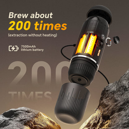 Compact Travel Espresso Machine with USB Charging