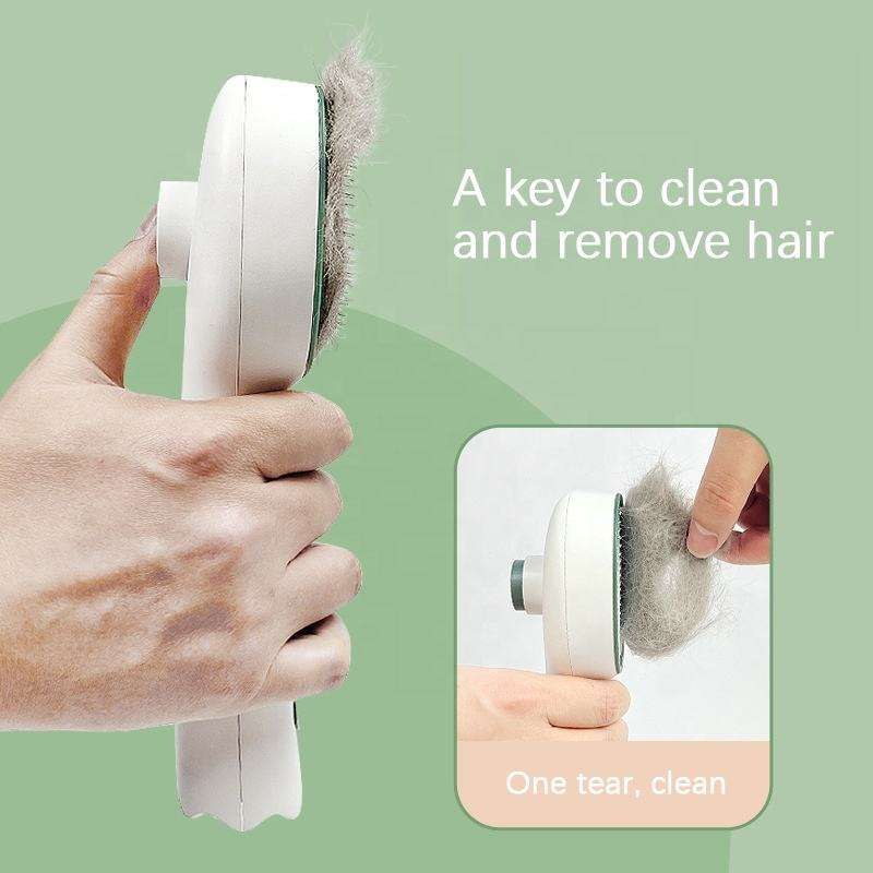 Tick Repellent Pet Grooming Brush