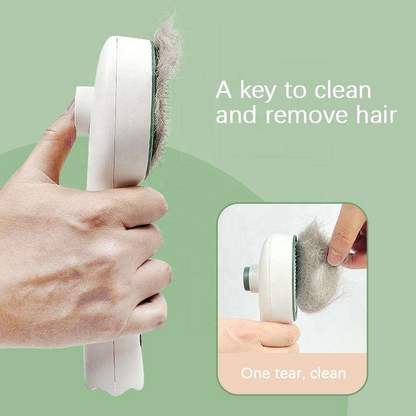 Tick Repellent Pet Grooming Brush