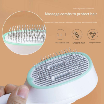 Tick Repellent Pet Grooming Brush