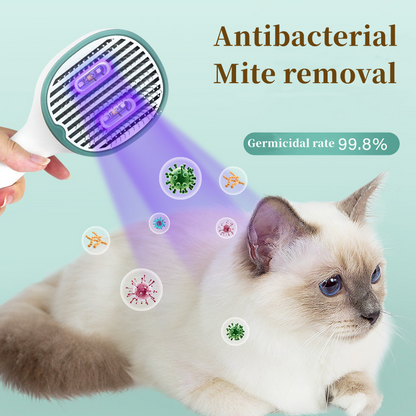 Tick Repellent Pet Grooming Brush