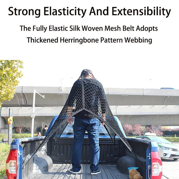 Durable Truck Bed Cargo Netting