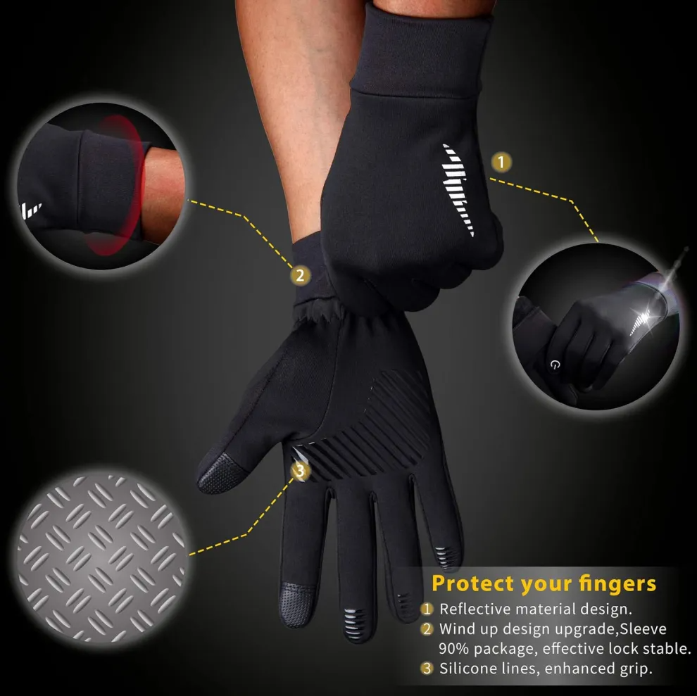 Warm Touchscreen Friendly Winter Gloves