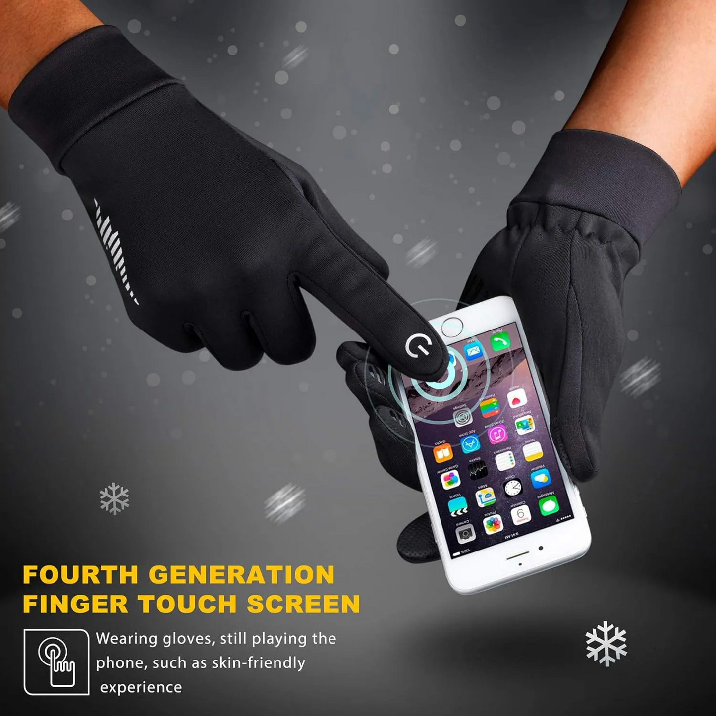 Warm Touchscreen Friendly Winter Gloves
