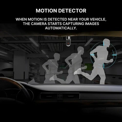 Compact Car Dashboard Camera with Night Vision
