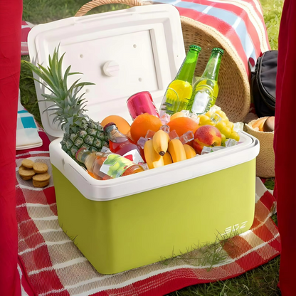 Portable Cooler Box For Picnic And Outdoor Use