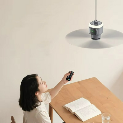 Compact LED Camping Ceiling Fan Light