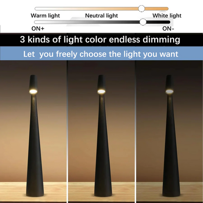 Adjustable LED Reading Lamp with 3 Color Modes