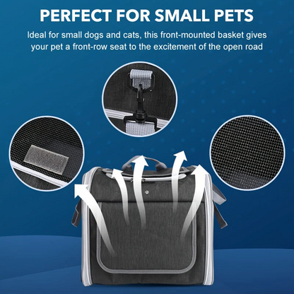 Fesara | Folding Pet Bike Carrier Basket