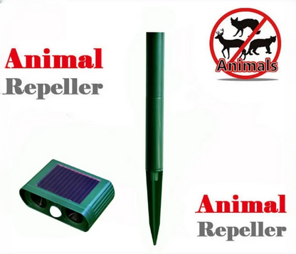 Outdoor Solar Animal Repeller Ultrasonic Device