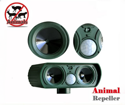Outdoor Solar Animal Repeller Ultrasonic Device