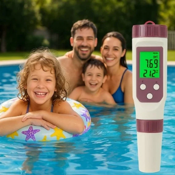 Accurate Pool Water Test Kit PH and Chlorine Meter