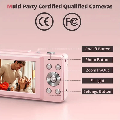 Mini Vintage Style Digital Camera
