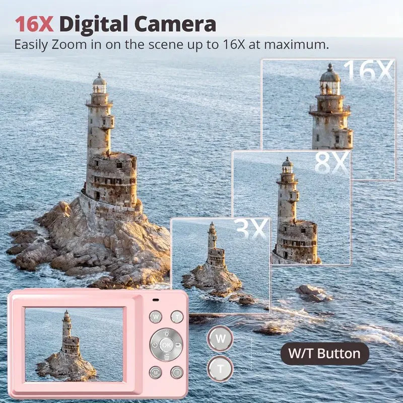 Mini Vintage Style Digital Camera