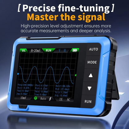 Compact Handheld Oscilloscope for DIY Electronics