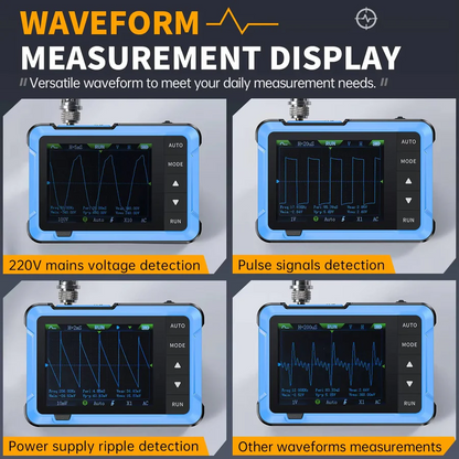 Compact Handheld Oscilloscope for DIY Electronics
