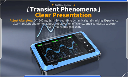 Compact Handheld Oscilloscope for DIY Electronics