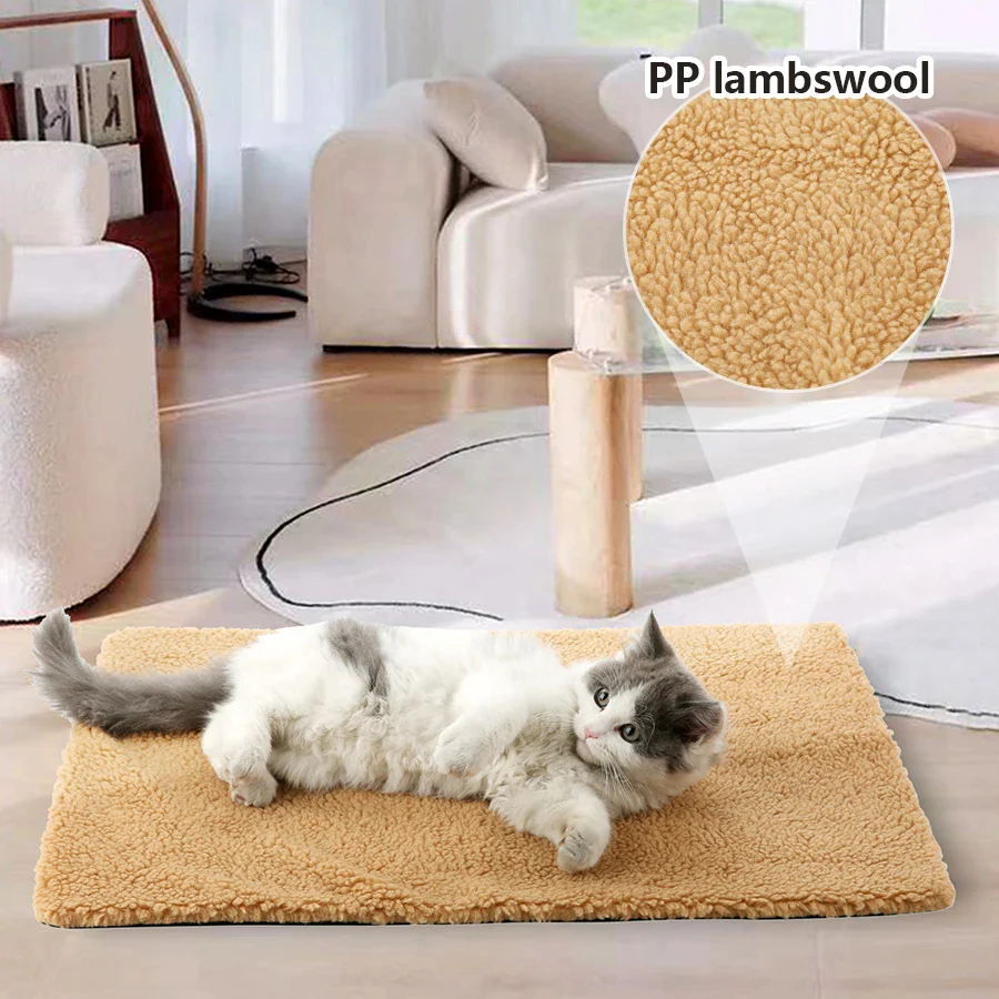 Reusable Thermal Pet Heating Mat for Cats and Dogs