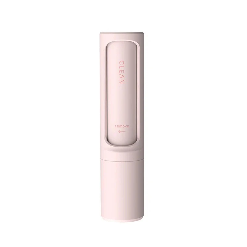 Pet Grooming Brush with Built-In Lint Roller Tool