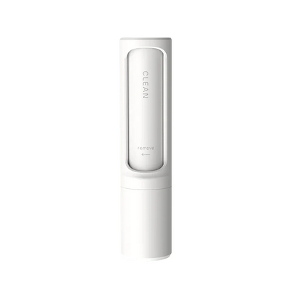 Pet Grooming Brush with Built-In Lint Roller Tool