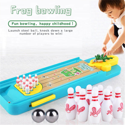 Compact Kids Bowling Game Set