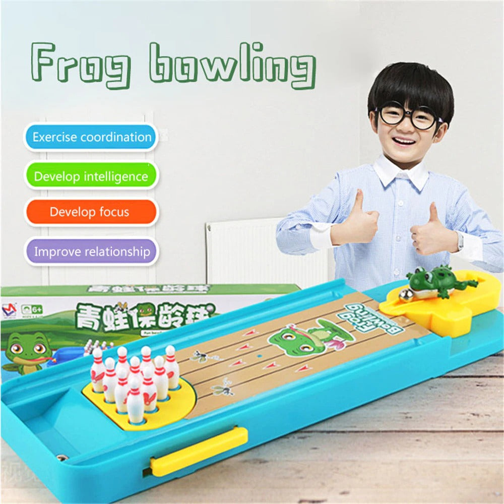 Compact Kids Bowling Game Set