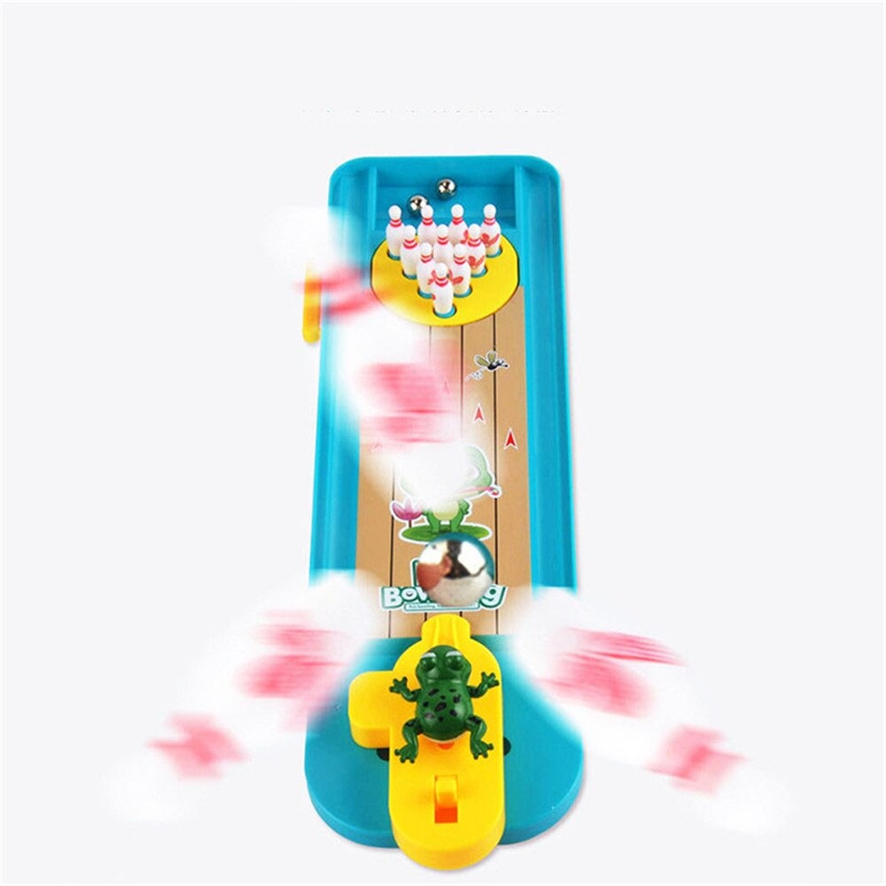 Compact Kids Bowling Game Set