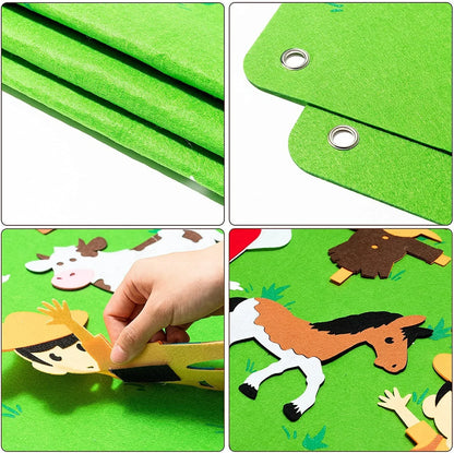 Fesara | Cute Animal Learning Board - Interactive Play Fun