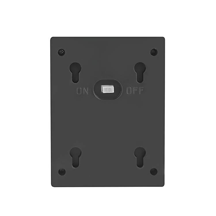 Outdoor Solar Powered Lamp Waterproof Black LED