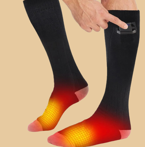Thermal Electric Socks for Cold Feet Warm Comfort - Fesara