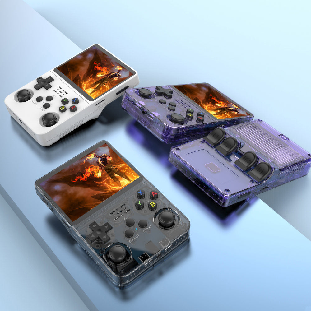 Classic Portable Game Console with HD Display & USB Charger - Fesara