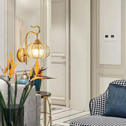 Metallic Modern LED Wall Light Fixture
