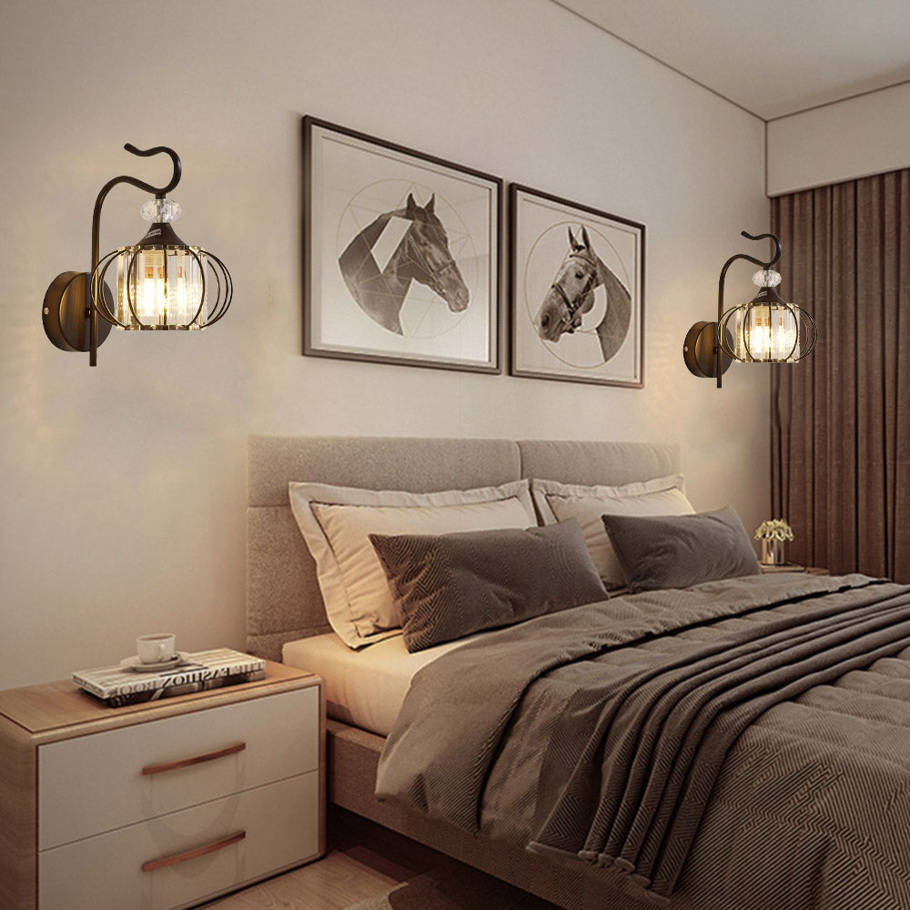 Metallic Modern LED Wall Light Fixture