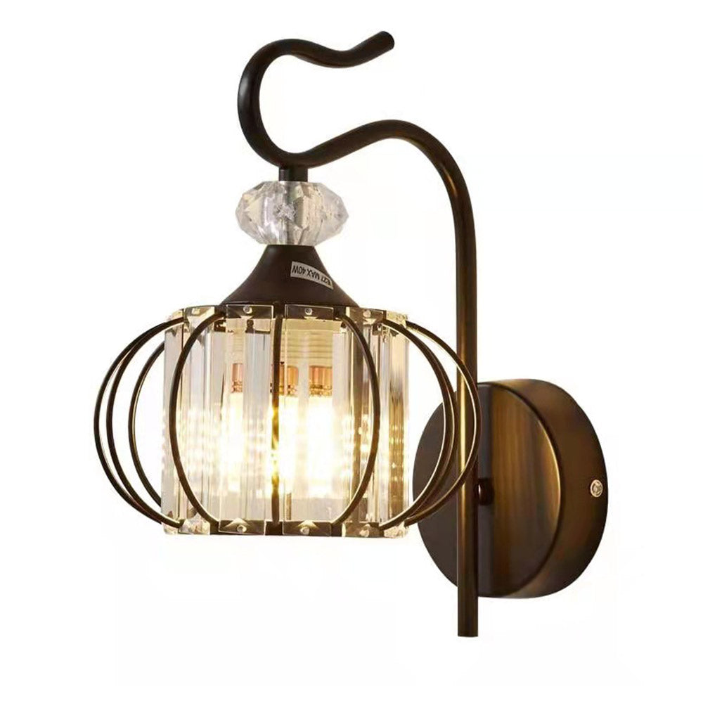 Metallic Modern LED Wall Light Fixture