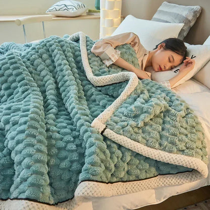 Soft Turtle Plush Throw Blanket