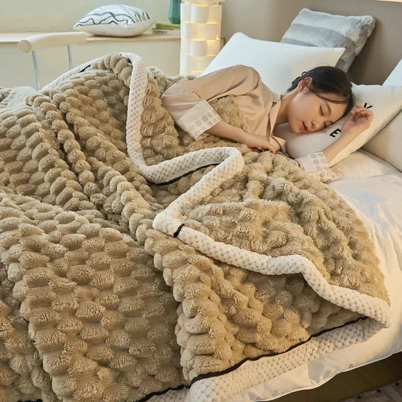 Soft Turtle Plush Throw Blanket