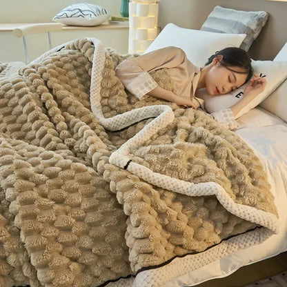 Soft Turtle Plush Throw Blanket