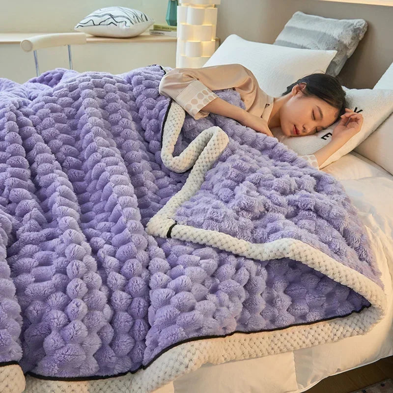 Soft Turtle Plush Throw Blanket