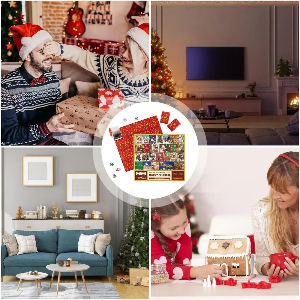 Fun Christmas Puzzle Countdown Calendar