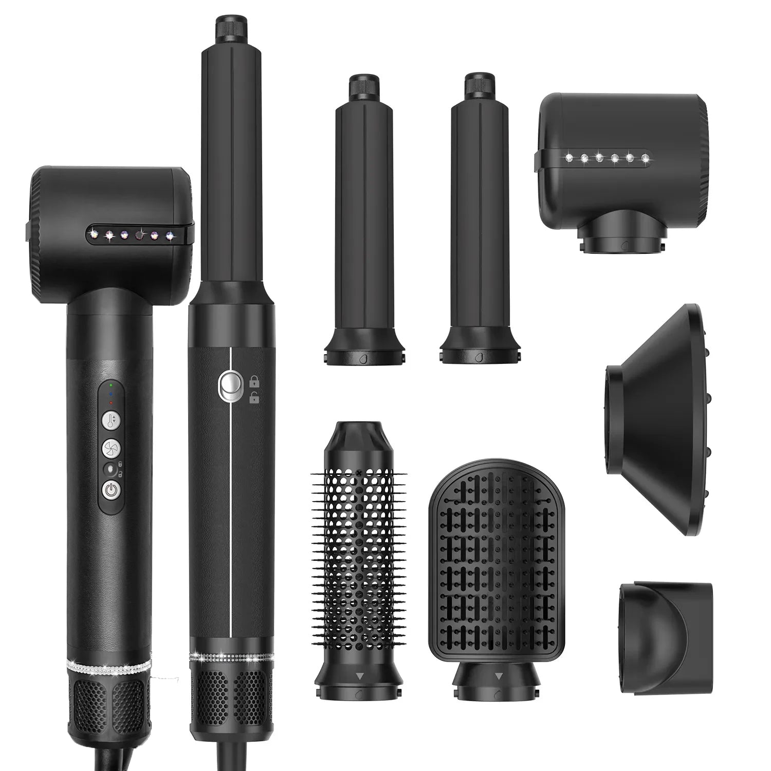All-in-One Curling Iron Hair Styler Tool - Fesara