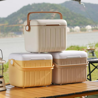 Large Portable Insulated Cooler Box for Outdoor Use