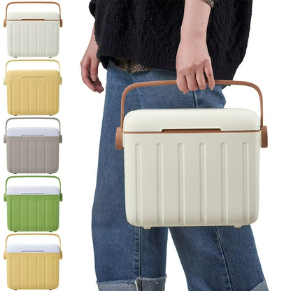 Large Portable Insulated Cooler Box for Outdoor Use