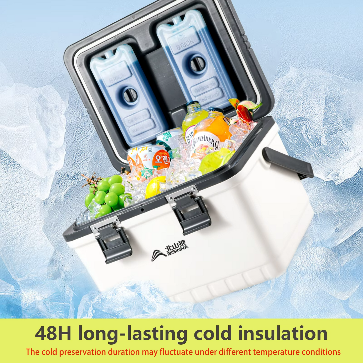 Big Outdoor Insulated Portable Cool Box