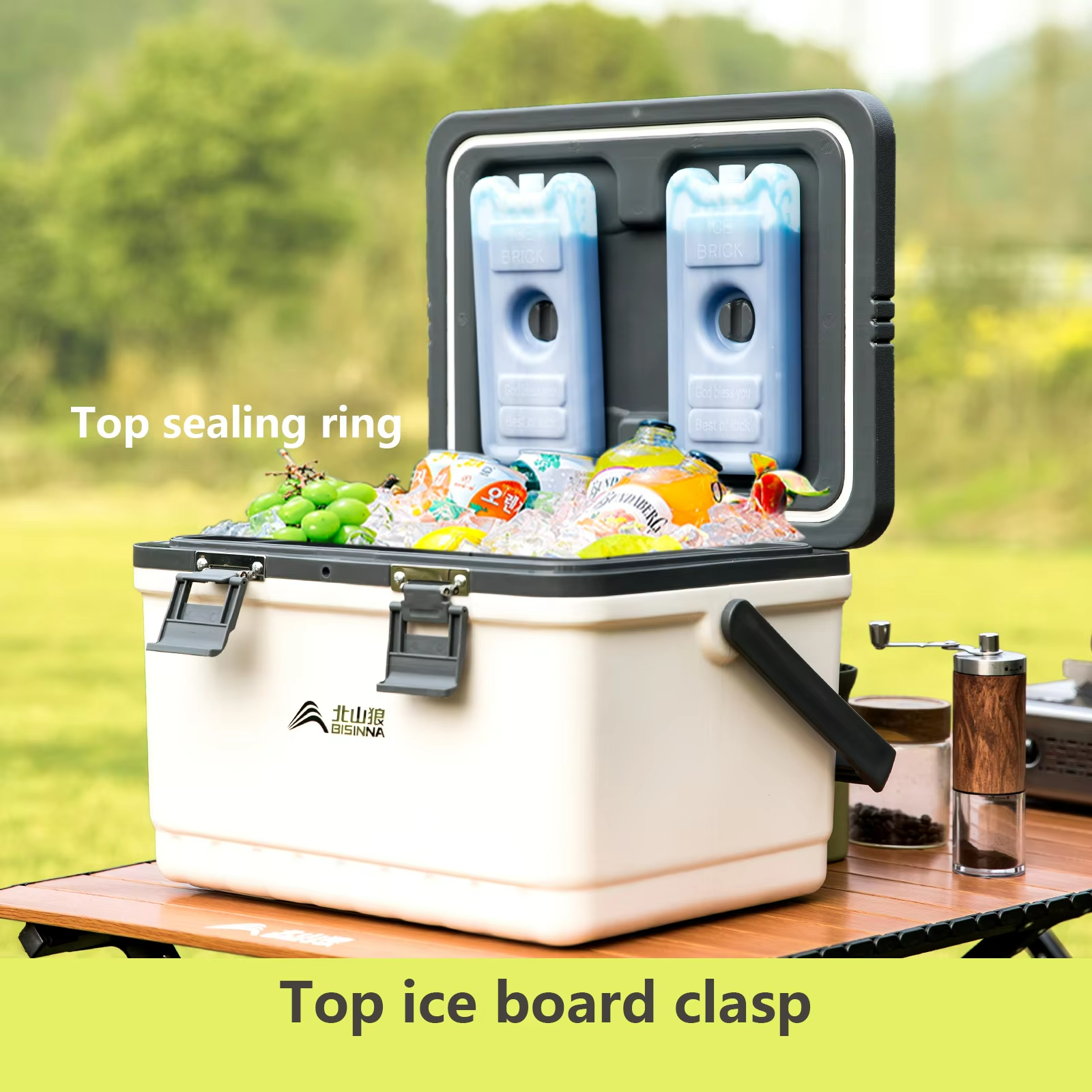 Big Outdoor Insulated Portable Cool Box - Fesara