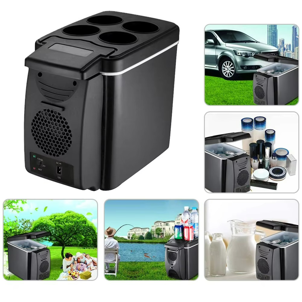Compact Portable Car Fridge Cooler Box