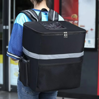Insulated Lunch Cooler Backpack For Food Delivery