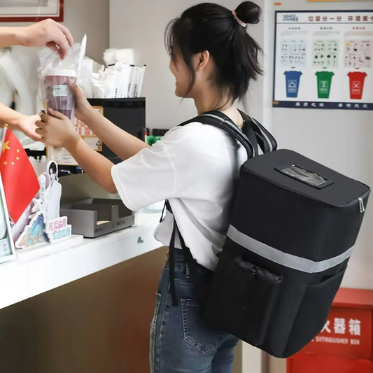 Insulated Lunch Cooler Backpack For Food Delivery - Fesara