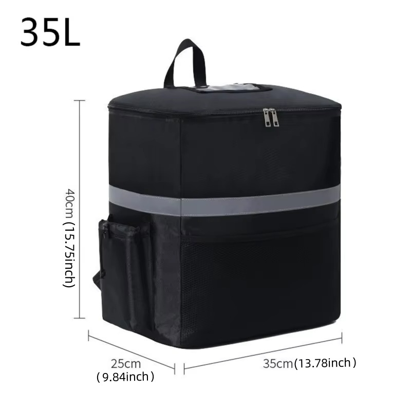 Insulated Lunch Cooler Backpack For Food Delivery