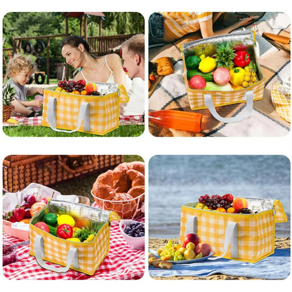 Thermal Lunch Cooler Outdoor Picnic Storage Bag